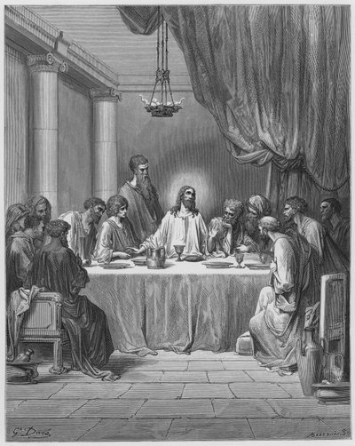 La Cène - Gustave Dore